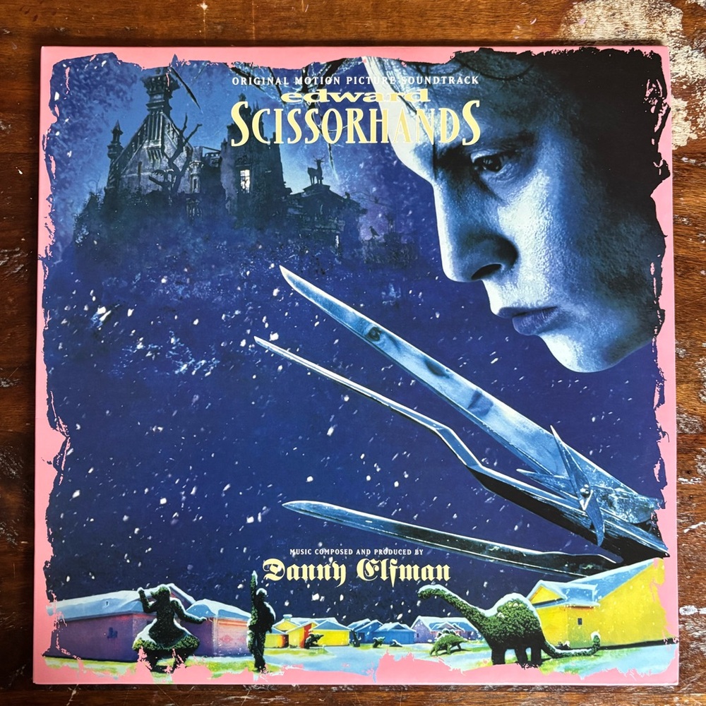 Classical Tim Burton Edward Scissorhands Film Soundtrack Music Vinyl Record